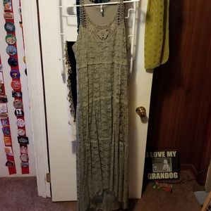 Summer maxi tank dress